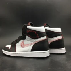 Hypeyourbeast Air Jordan 1 Retro High Defiant White Retro Red