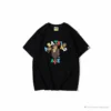 Hypeyourbeast BAPE Baby Milo Color Letter Monkey Tee Shirt 'BLACK'