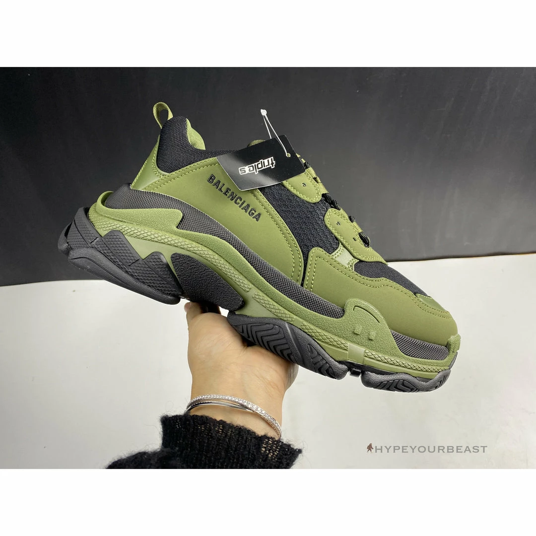 Hypeyourbeast BCG Triple S Green / Black Balenciaga 3 Hypeyourbeast BCG Triple S Green / Black Balenciaga