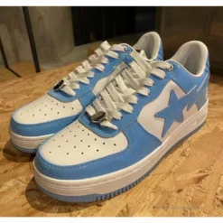 HypeYourBeast BAPE STA Low Top Sneakers Blue