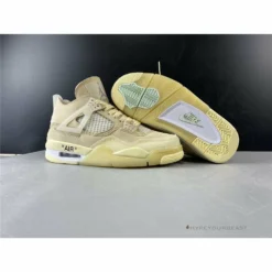 Hypeyourbeast Off White X Air Jordan 4 Sail