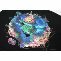 Hypeyourbeast OFF-WHITE Travis Scott Fortnite Tee Shirt 'BLACK'