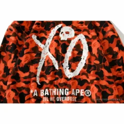 Hypeyourbeast BAPE X XO Co-Branded Camouflage Hoodie 'RED'