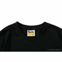 Hypeyourbeast Clothes BAPE Universe Solar System Ape Man Head Tee Shirt 'BLACK'