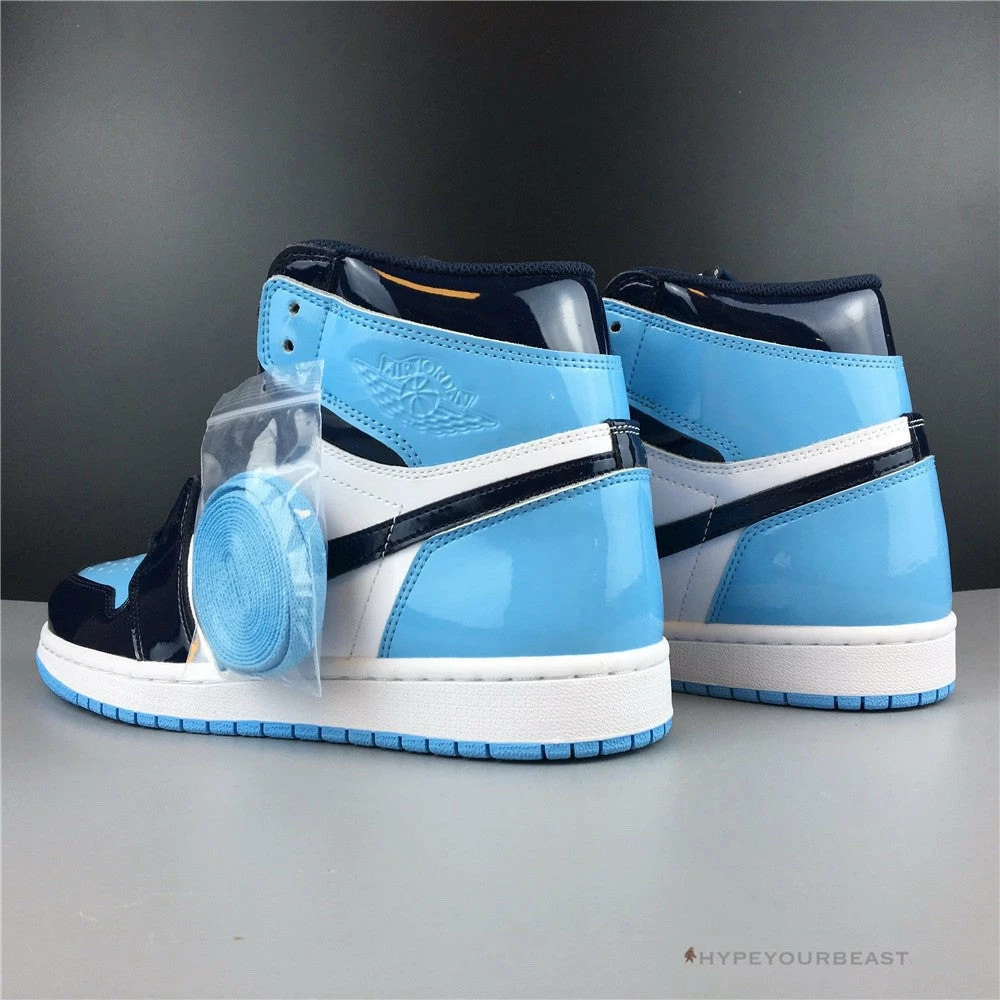 Hypeyourbeast Air Jordan 1 Retro High UNC Patent 3 Hypeyourbeast Air Jordan 1 Retro High UNC Patent
