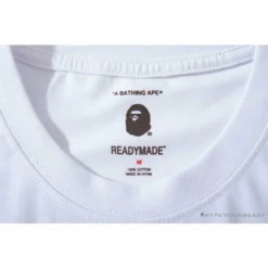 Hypeyourbeast Clothes BAPE Readymade Small Bee Camouflage Letter Tee Shirt 'PINK'