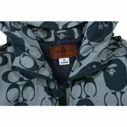 Hypeyourbeast BAPE X COACH Co-Branded Grey-Blue Shorts Clothes