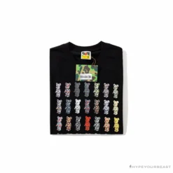 Hypeyourbeast BAPE Violent Bear Collaboration 28th Anniversary Camouflage Tee Shirt 'BLACK'