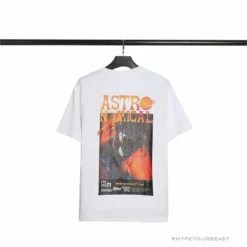 Hypeyourbeast OFF-WHITE Travis Scott Cactus Jack Astronomical Tee Shirt 'WHITE'