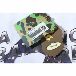 Hypeyourbeast BAPE Universe Solar System Ape Man Head Tee Shirt 'WHITE'