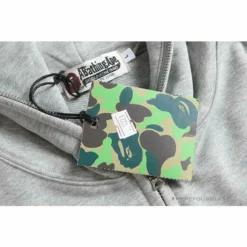 Hypeyourbeast BAPE Classic Ape Head Hoodie 'GREY' 19 Hypeyourbeast BAPE Classic Ape Head Hoodie 'GREY'