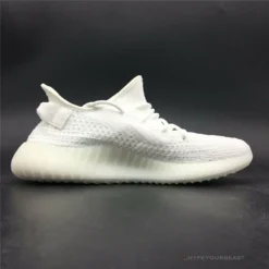 Hypeyourbeast Adidas Yeezy Boost 350 V2 White / White Translucent Stripe 23 Hypeyourbeast Adidas Yeezy Boost 350 V2 White / White Translucent Stripe