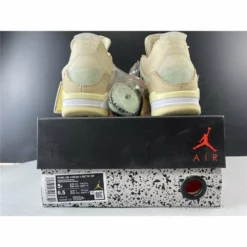 Hypeyourbeast Off White X Air Jordan 4 Sail 18 Hypeyourbeast Off White X Air Jordan 4 Sail