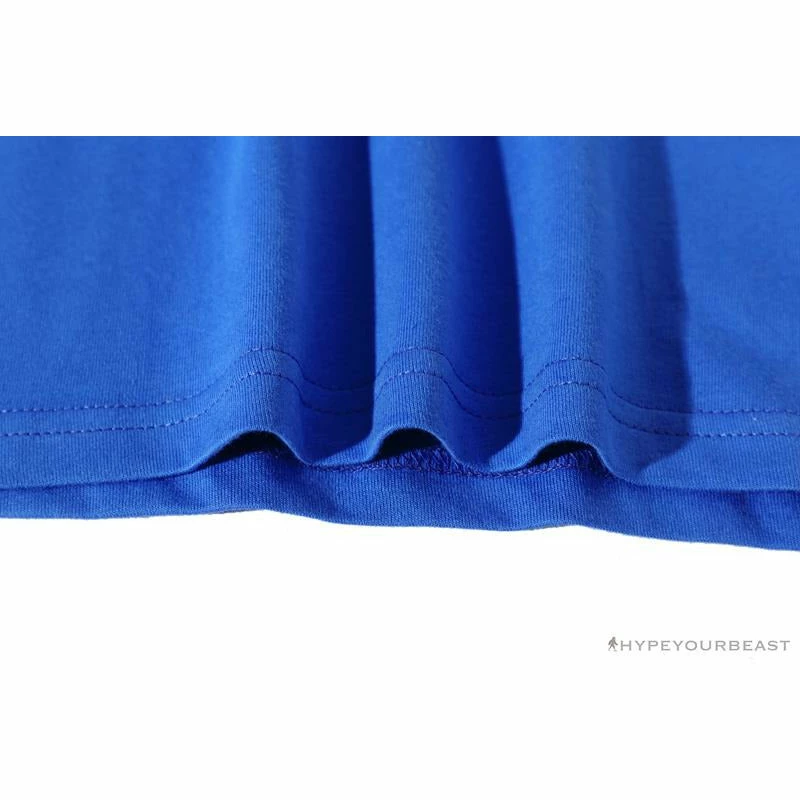 Hypeyourbeast Clothes BAPE Little Ape Head Colorful Classic Tee Shirt 'BLUE' 8 Hypeyourbeast Clothes BAPE Little Ape Head Colorful Classic Tee Shirt 'BLUE'