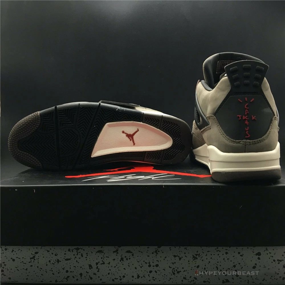 Hypeyourbeast Travis Scott X Air Jordan 4 Dark Mocha 15 Hypeyourbeast Travis Scott X Air Jordan 4 Dark Mocha