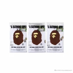 Hypeyourbeast Clothes BAPE Readymade Small Bee Camouflage Letter Tee Shirt 'PINK'