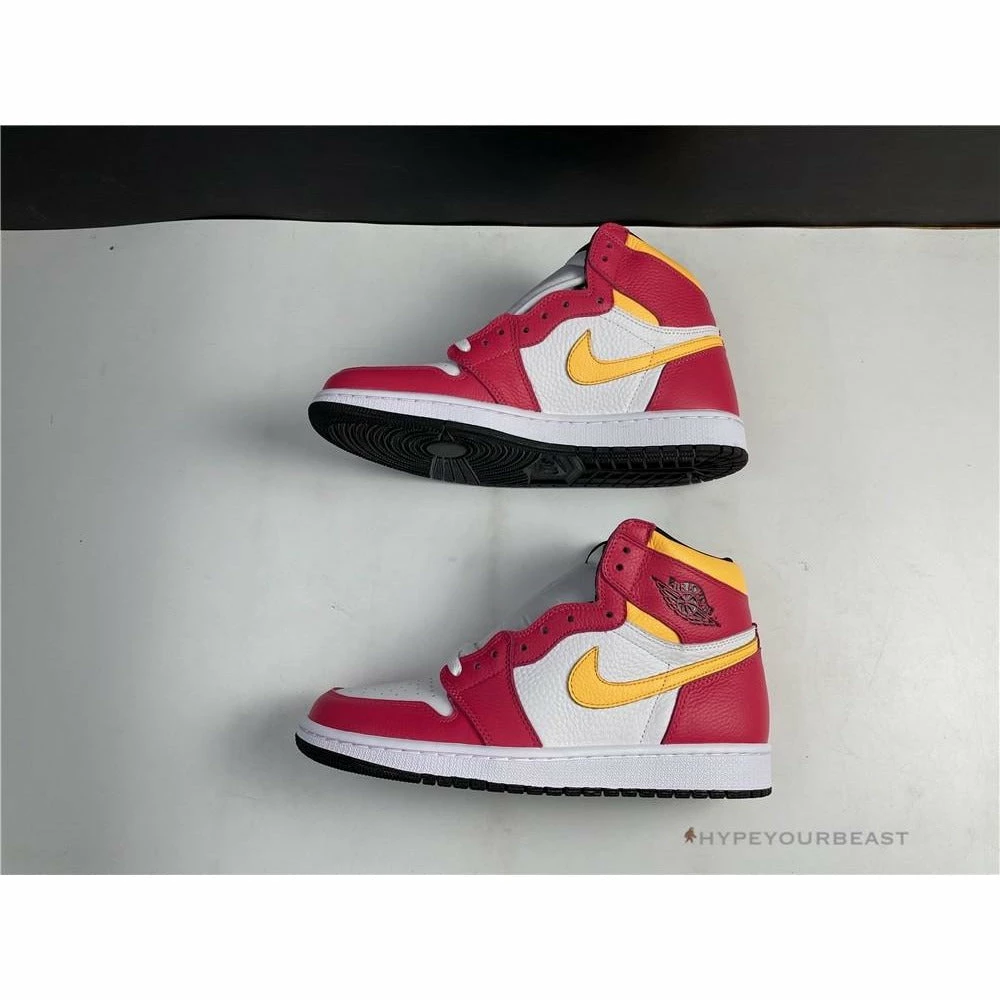 HypeYourBeast Air Jordan 1 Retro High Light Fusion Red 4 HypeYourBeast Air Jordan 1 Retro High Light Fusion Red