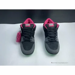 Hypeyourbeast Nike SB Dunk Low Premium Anthracite/Black-Pink Force Crystal Mint