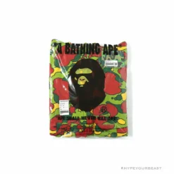 Hypeyourbeast BAPE Shark Head STA Star Camouflage Hoodie 'GREEN'