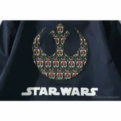 Hypeyourbeast BAPE X Star Wars Collaboration Windbreaker Jacket 'BLUE'