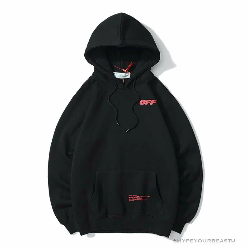Hypeyourbeast Hoodies & Jackets OFF-WHITE CO VIRGIL ABLO Netherlands Museum Hoodie 'BLACK' 1 Hypeyourbeast Hoodies & Jackets OFF-WHITE CO VIRGIL ABLO Netherlands Museum Hoodie 'BLACK'