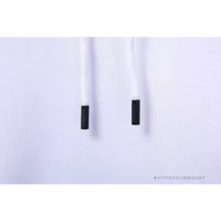 Hypeyourbeast OFF-WHITE Rubber Strip Arrow Hoodie 'WHITE' Hoodies & Jackets