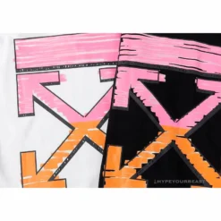 Hypeyourbeast Hoodies & Jackets OFF-WHITE Pink Orange Arrow Hoodie 'WHITE' 18 Hypeyourbeast Hoodies & Jackets OFF-WHITE Pink Orange Arrow Hoodie 'WHITE'