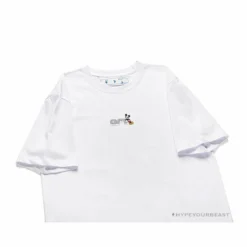 Hypeyourbeast OFF-WHITE Mickey Bluff Face Tee Shirt 'WHITE'