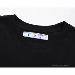 Hypeyourbeast OFF-WHITE Year Of The Ox Doraemon Arrow Tee Shirt 'BLACK'