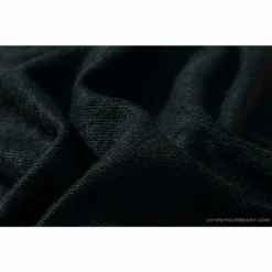 Hypeyourbeast Shirts OFF-WHITE Classic Basic Cotton Terry Round Long Sleeve Shirt 'BLACK'