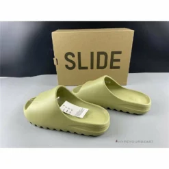 Hypeyourbeast Adidas Yeezy Slide Resin Green