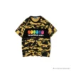 Hypeyourbeast Clothes BAPE KIDS Color Ape Head Camouflage Tee Shirt 'YELLOW'