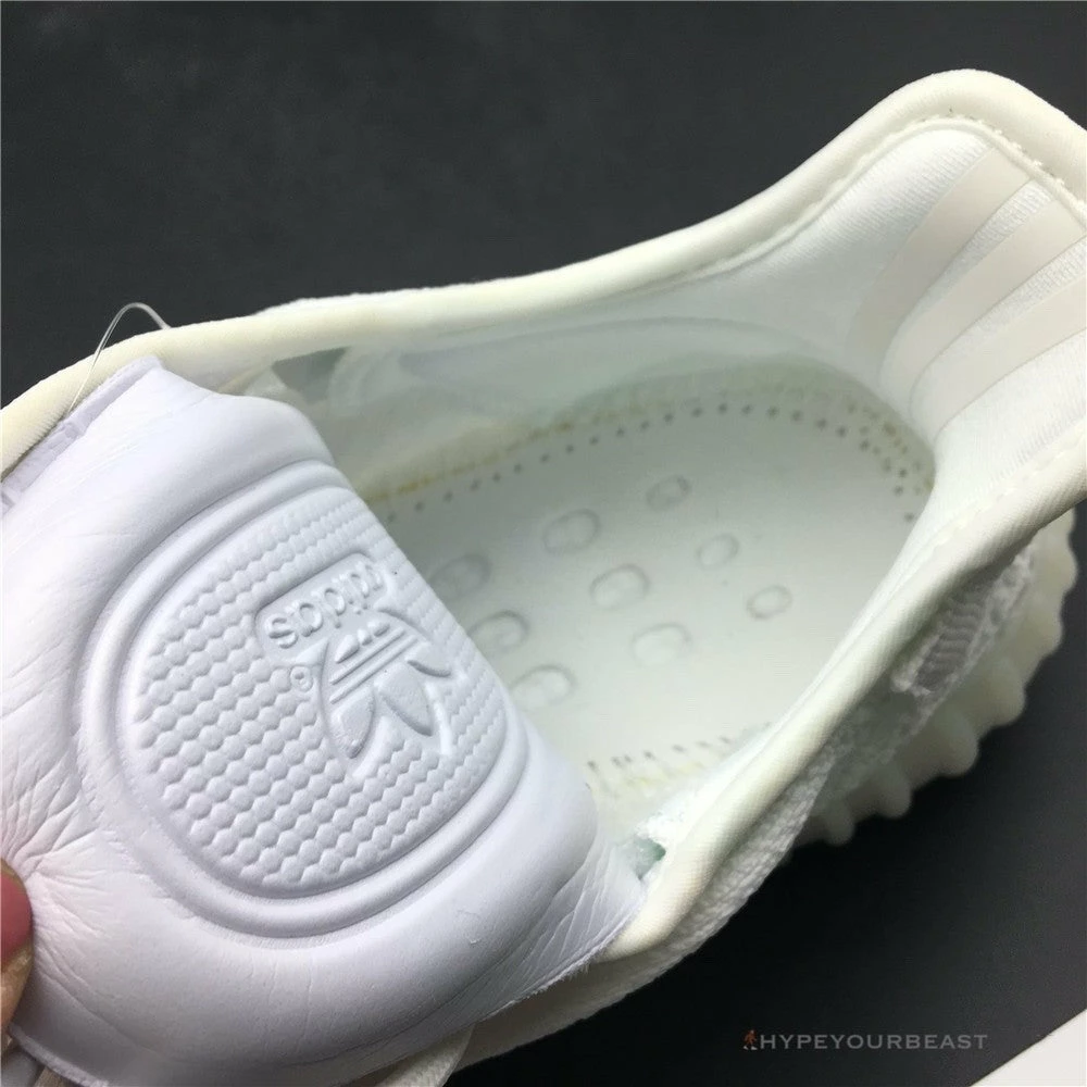 Hypeyourbeast Adidas Yeezy Boost 350 V2 White / White Translucent Stripe 8 Hypeyourbeast Adidas Yeezy Boost 350 V2 White / White Translucent Stripe