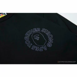 Hypeyourbeast Clothes BAPE APES TOGETHER English Alphabet Ape Head Long Sleeve Shirt 'BLACK' 15 Hypeyourbeast Clothes BAPE APES TOGETHER English Alphabet Ape Head Long Sleeve Shirt 'BLACK'