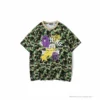 Hypeyourbeast BAPE Ape Head Star Camouflage Shading Tee Shirt 'GREEN'