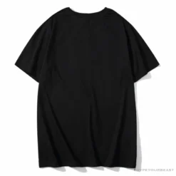 Hypeyourbeast BAPE Classic Basic Ape Man Head English LOGO Tee Shirt 'BLACK' Clothes