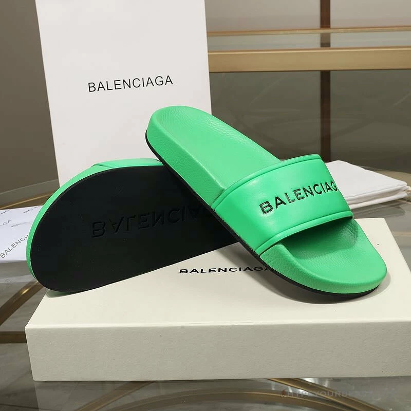 HypeYourBeast Balenciaga Slides BCG Slides Green 2 HypeYourBeast Balenciaga Slides BCG Slides Green