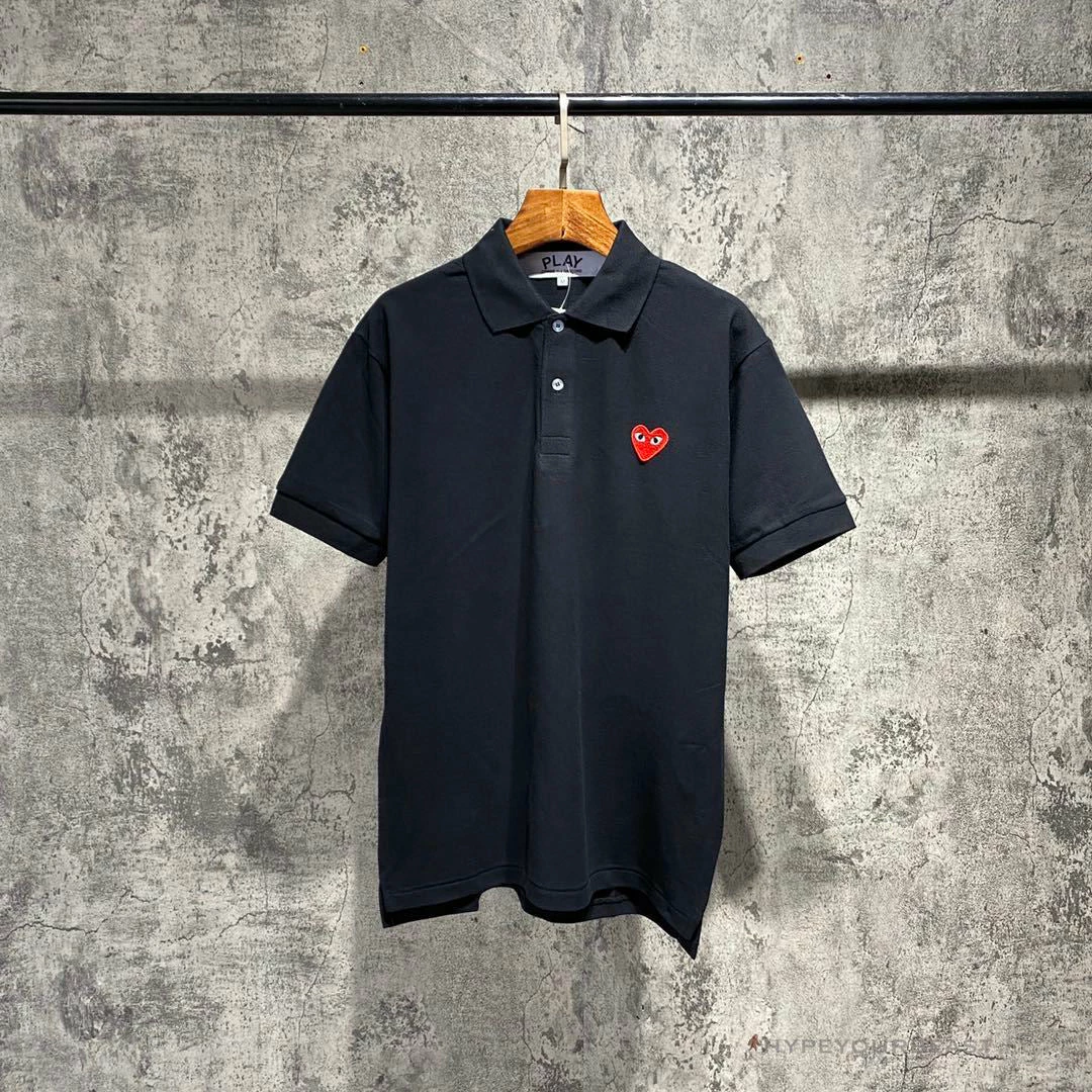 Hypeyourbeast Shirts CDG Shirt Black 2 Hypeyourbeast Shirts CDG Shirt Black