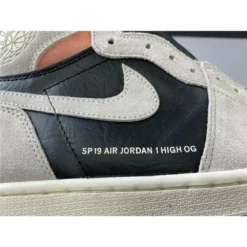 Hypeyourbeast Air Jordan 1 Retro High OG Neutral Grey Hyper Crimson