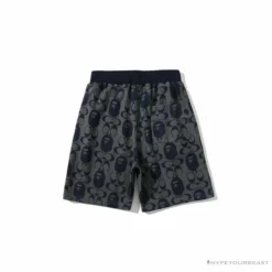 Hypeyourbeast BAPE X COACH Co-Branded Dark-Blue Shorts Clothes