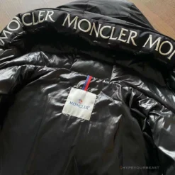 HypeYourBeast Moncler Puffer Jacket Black Hooded