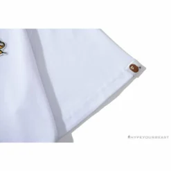 Hypeyourbeast Clothes BAPE Readymade Small Bee Camouflage Letter Tee Shirt 'PINK'