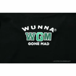 Hypeyourbeast Clothes BAPE Paint Splash Green Camouflage Tee Shirt 'BLACK'