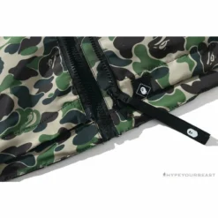 Hypeyourbeast BAPE X FCRB Joint Double Zip Camouflage Hoodie 'GREEN'