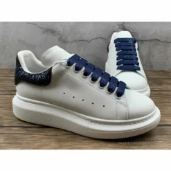 HypeYourBeast Alexander McQueen White / Blue Sparkle A. Mcqueen