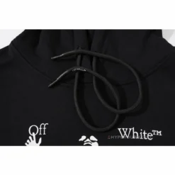 HypeYourBeast Hoodies & Jackets Off-White Green Hoodie - Black