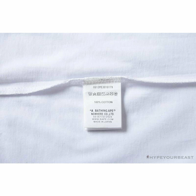 Hypeyourbeast BAPE Readymade Small Bee Camouflage Letter Tee Shirt 'BLUE' 11 Hypeyourbeast BAPE Readymade Small Bee Camouflage Letter Tee Shirt 'BLUE'