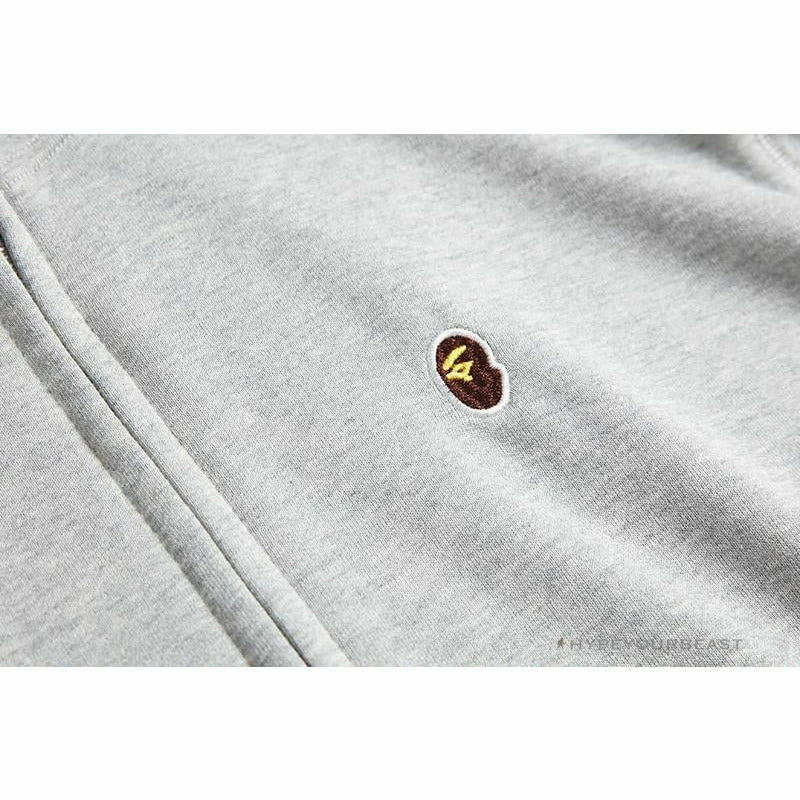Hypeyourbeast BAPE Classic Ape Head Hoodie 'GREY' 6 Hypeyourbeast BAPE Classic Ape Head Hoodie 'GREY'