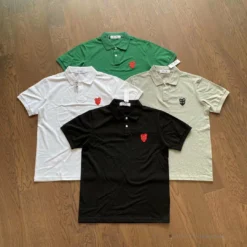 Hypeyourbeast CDG Polo Shirt Green 10 Hypeyourbeast CDG Polo Shirt Green