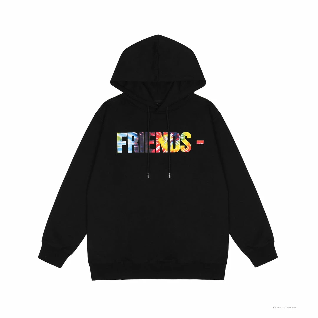 HypeYourBeast Vlone Friends Hoodie Black 1 HypeYourBeast Vlone Friends Hoodie Black